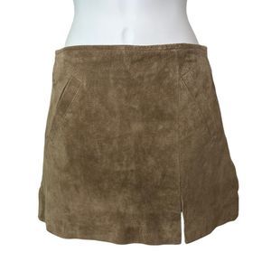 Blank NYC Suede Short Skirt NWT 26(4)